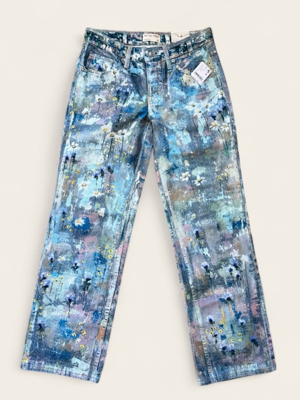 NWT We The Free Tennessee Low-Rise Illusions Jeans - Picture 2 of 10
